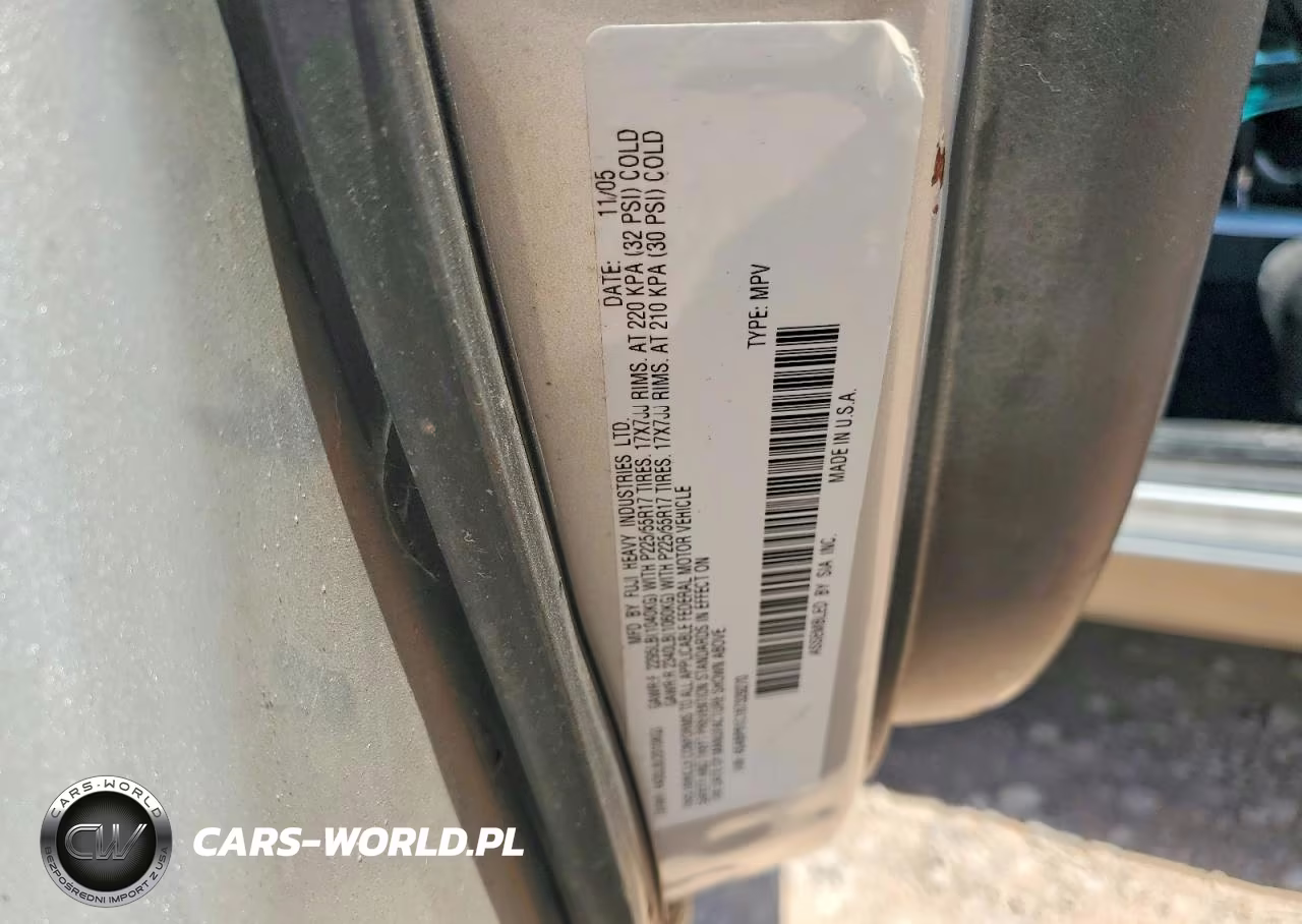 2006 Subaru Outback 2.5I VIN:4S4BP61C167329270 - 13