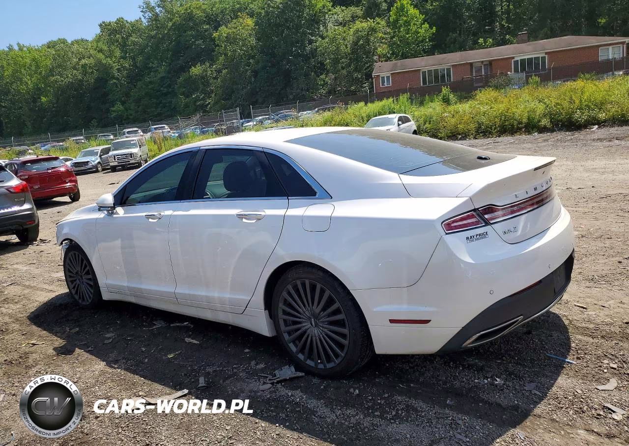 2017 Lincoln Mkz Hybrid Reserve VIN:3LN6L5MU8HR660192 - 2