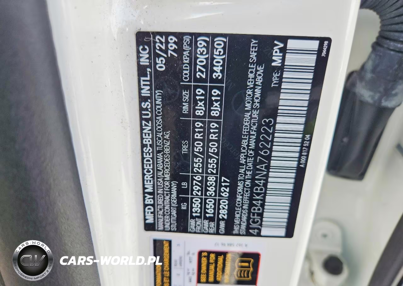 2022 Mercedes-Benz Gle 350 4Matic VIN:4JGFB4KB4NA762223 - 13