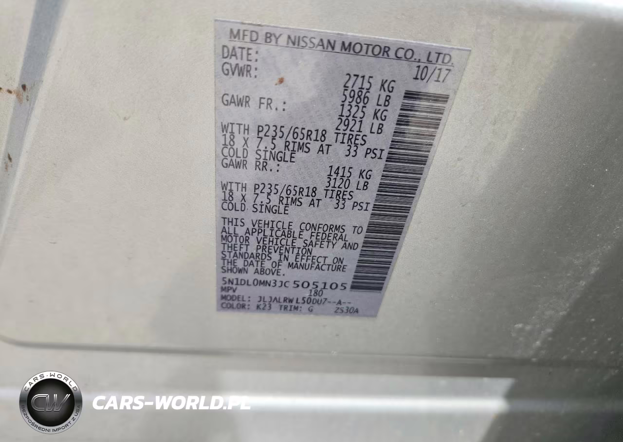 2018 Infiniti Qx60 Base VIN:5N1DL0MN3JC505105 - 12