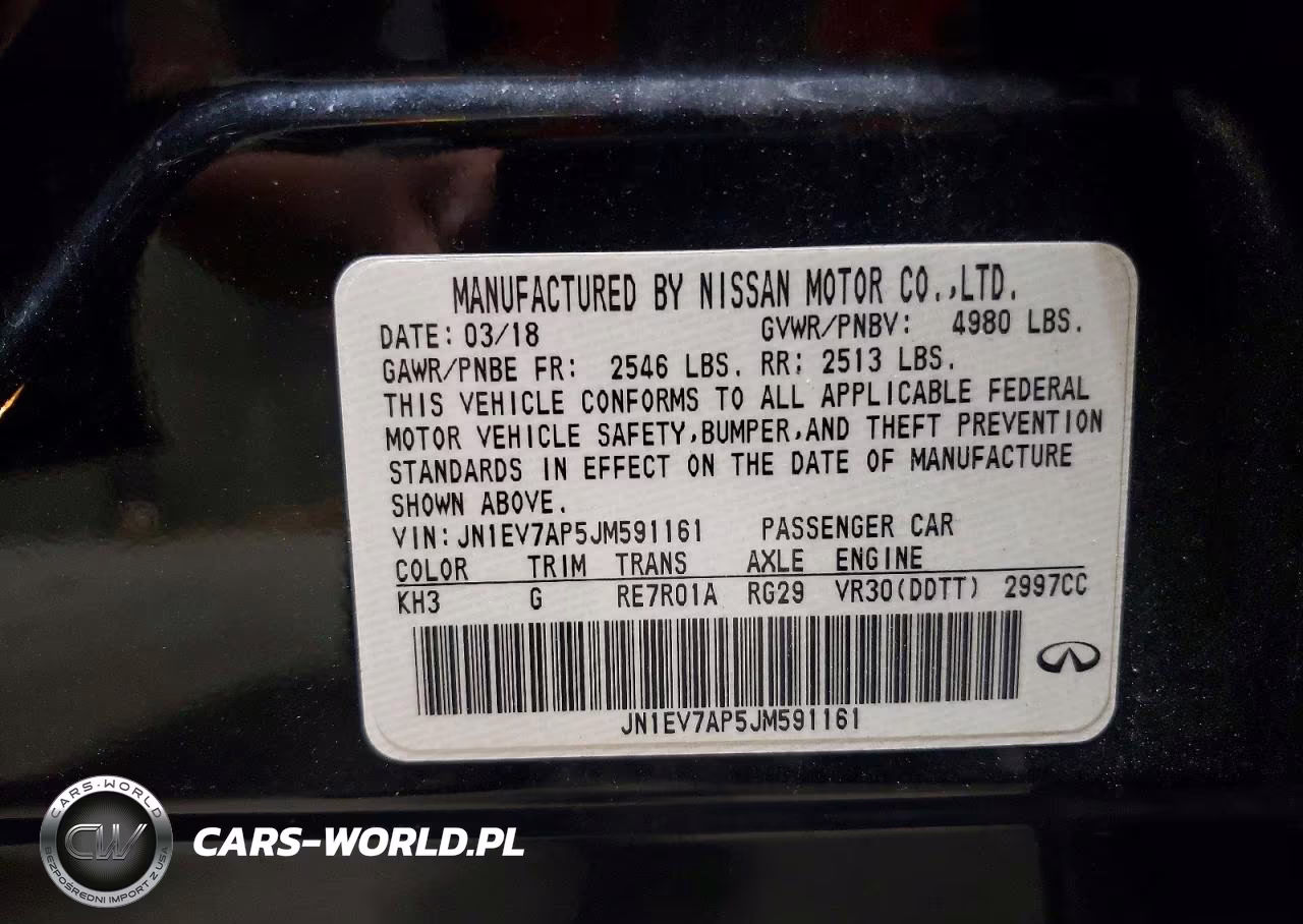 2018 Infiniti Q50 3.0T Luxe VIN:JN1EV7AP5JM591161 - 12
