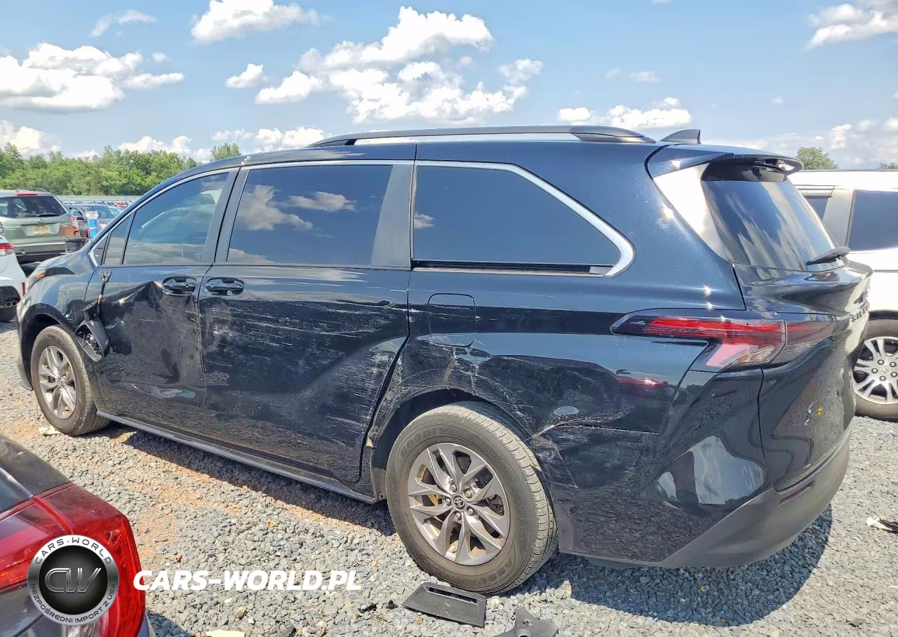 2023 Toyota Sienna Le VIN:5TDKRKEC2PS174592 - 2
