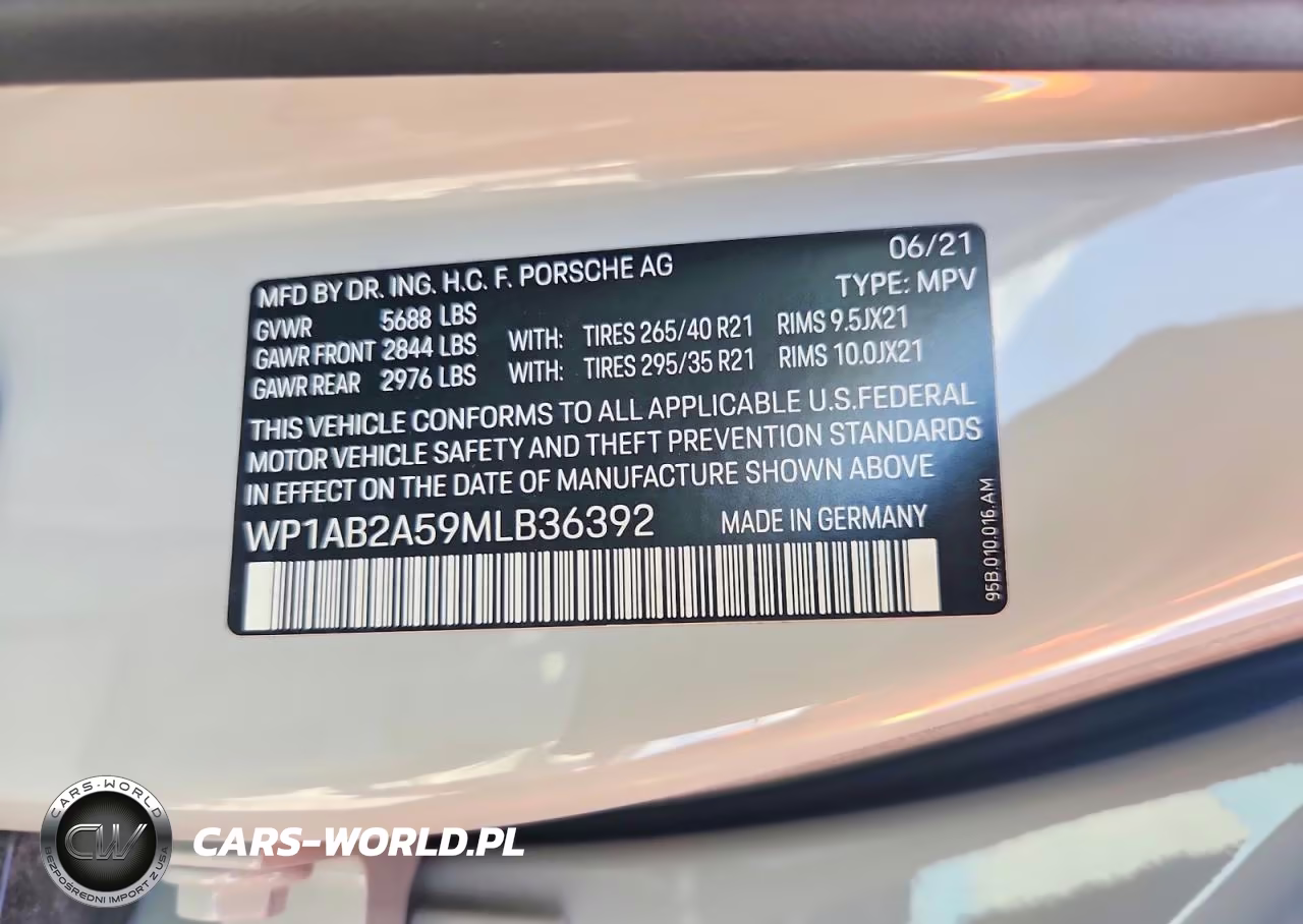 2021 Porsche Macan S VIN:WP1AB2A59MLB36392 - 13