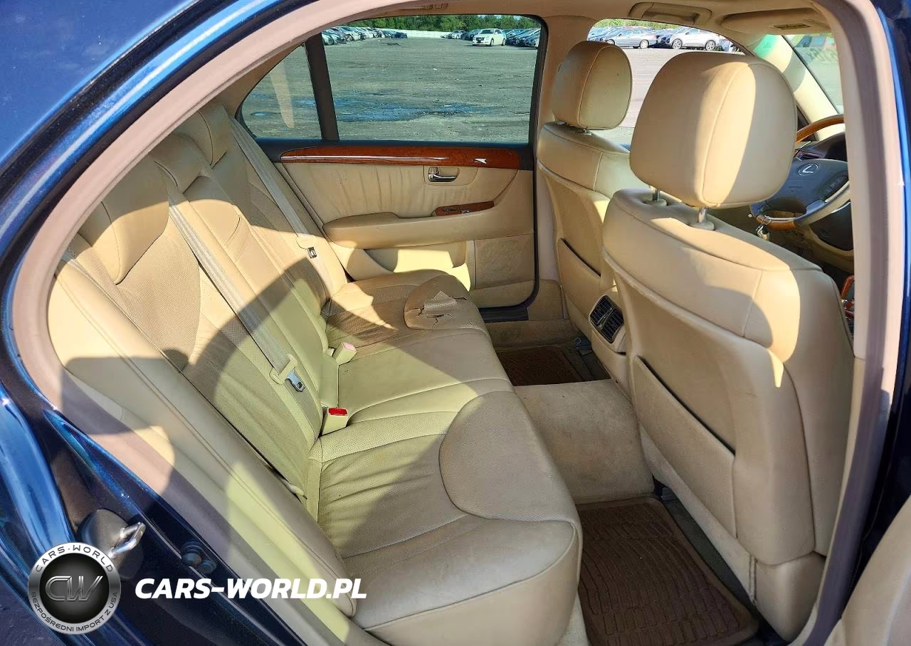 2005 Lexus Ls 430 VIN:JTHBN36FX55012916 - 10