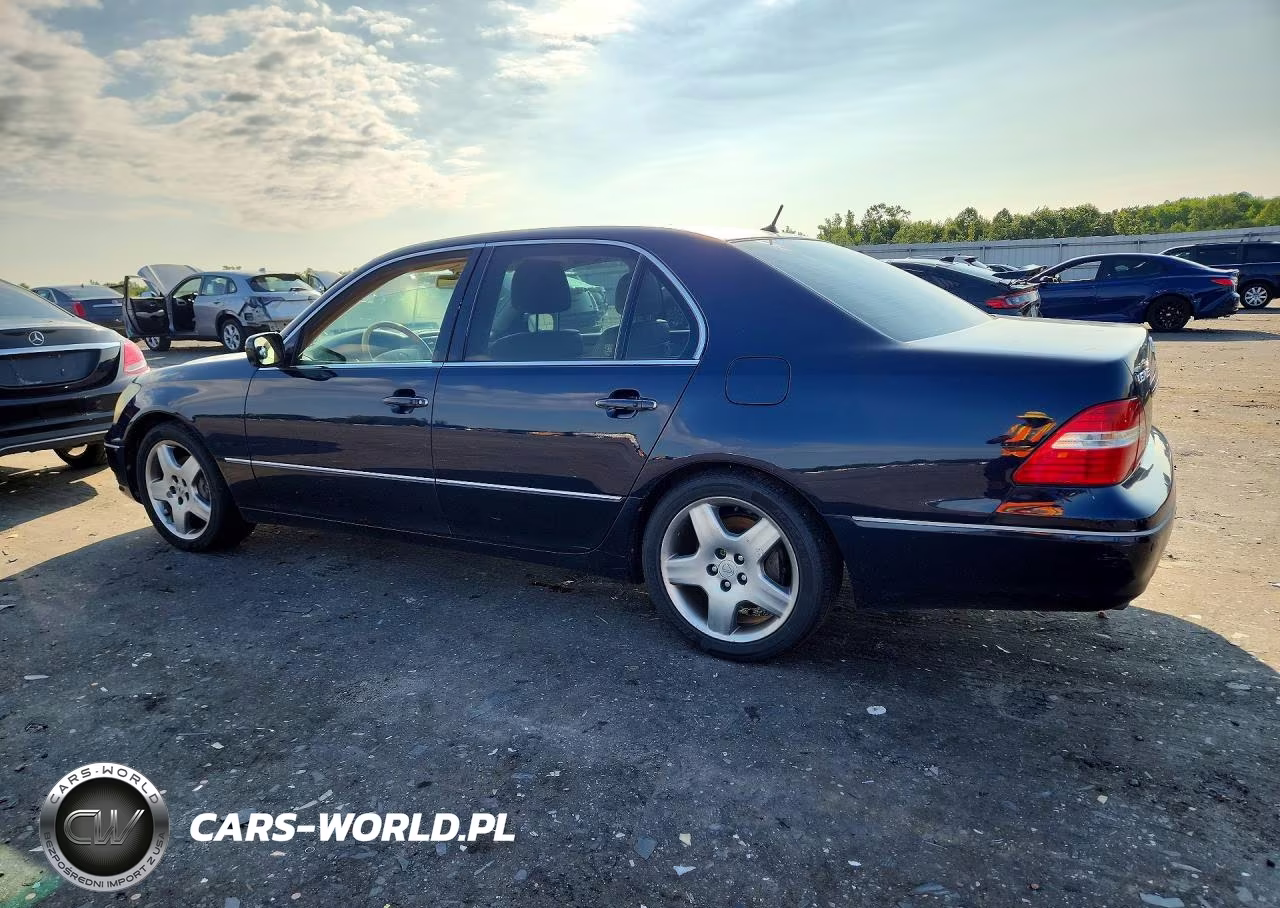 2005 Lexus Ls 430 VIN:JTHBN36FX55012916 - 2