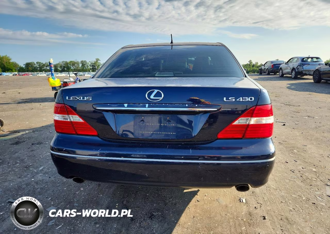 2005 Lexus Ls 430 VIN:JTHBN36FX55012916 - 6