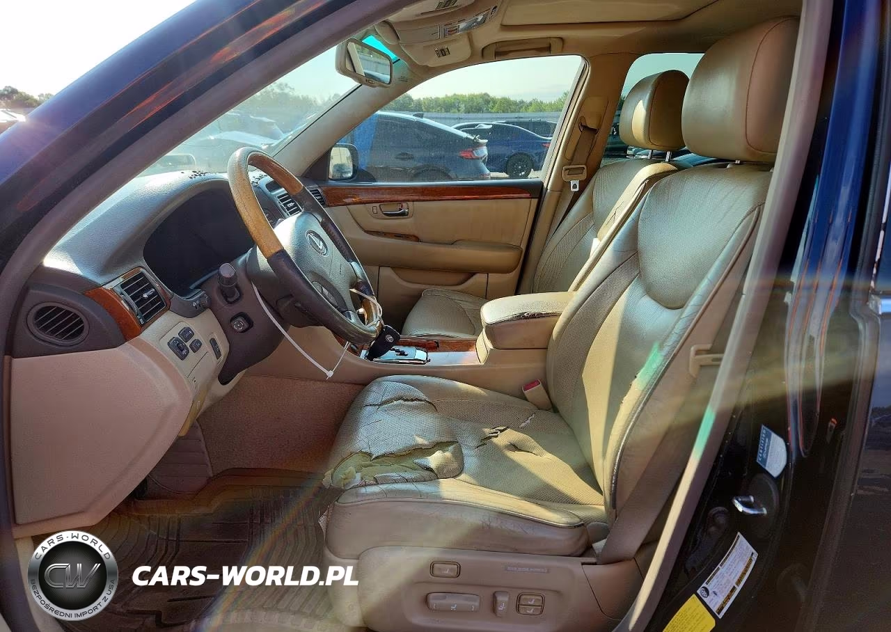 2005 Lexus Ls 430 VIN:JTHBN36FX55012916 - 7
