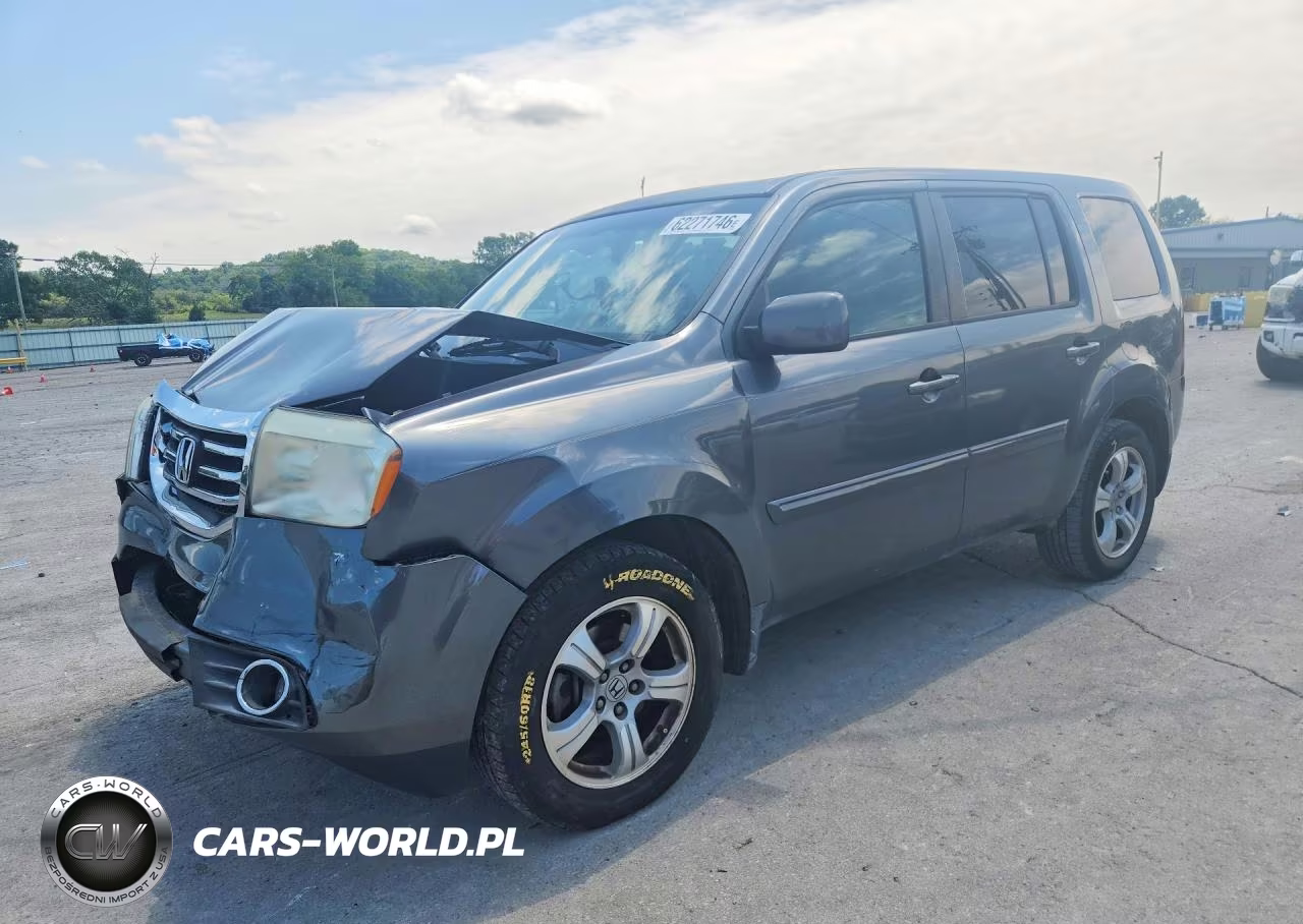 2012 Honda Pilot Exl – zdjęcie 1 z 13
