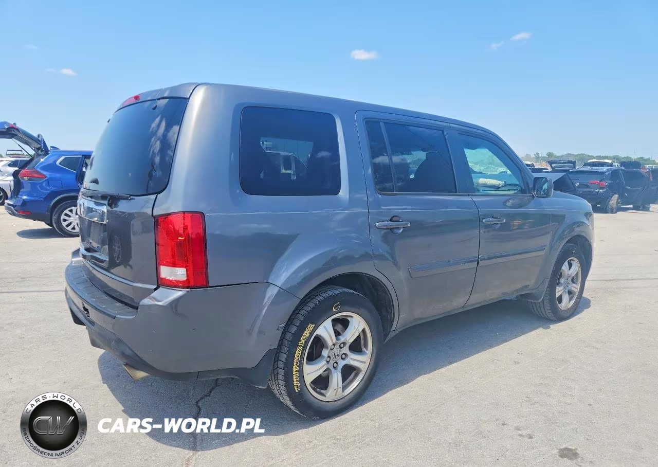 2012 Honda Pilot Exl VIN:5FNYF3H6XCB034271 - 3