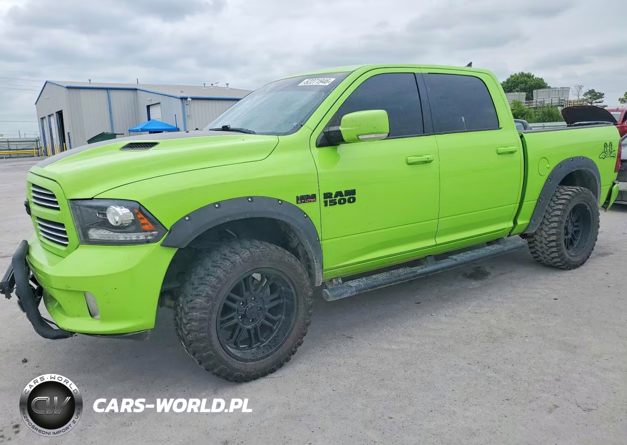 2017 Ram 1500 Sport VIN:1C6RR7MT9HS809241 - 1