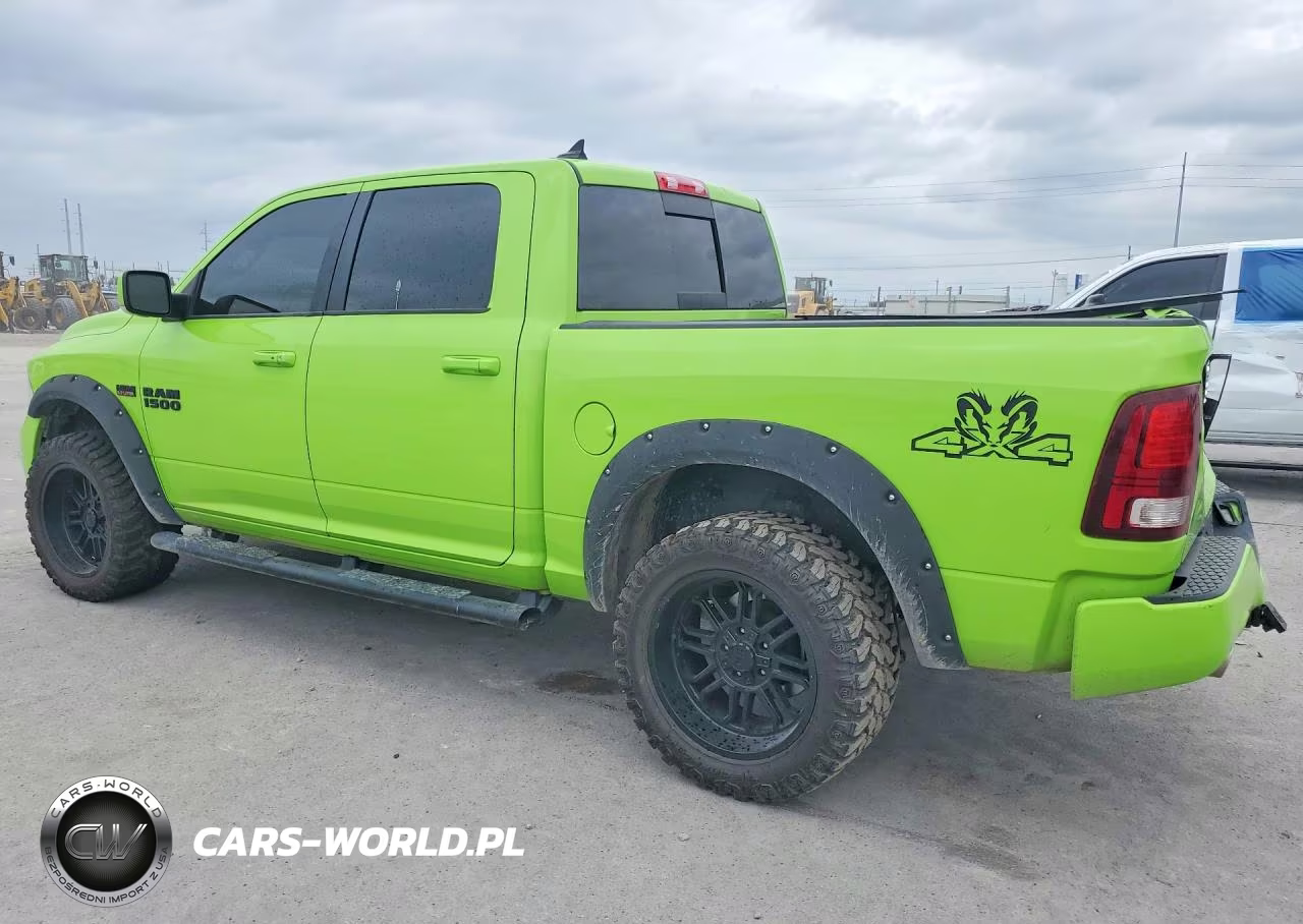 2017 Ram 1500 Sport VIN:1C6RR7MT9HS809241 - 2