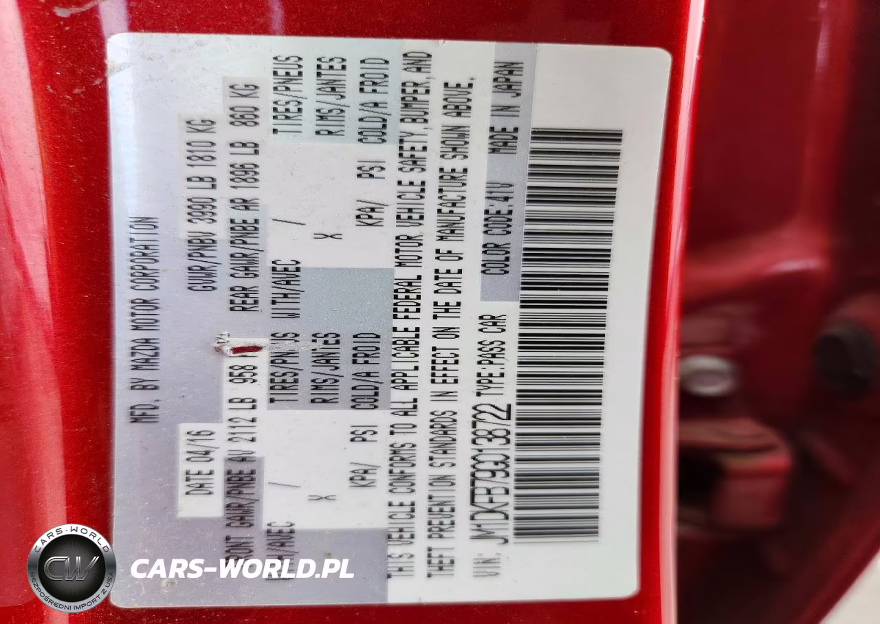 2016 Mazda Cx-3 Sport VIN:JM1DKFB79G0138722 - 13