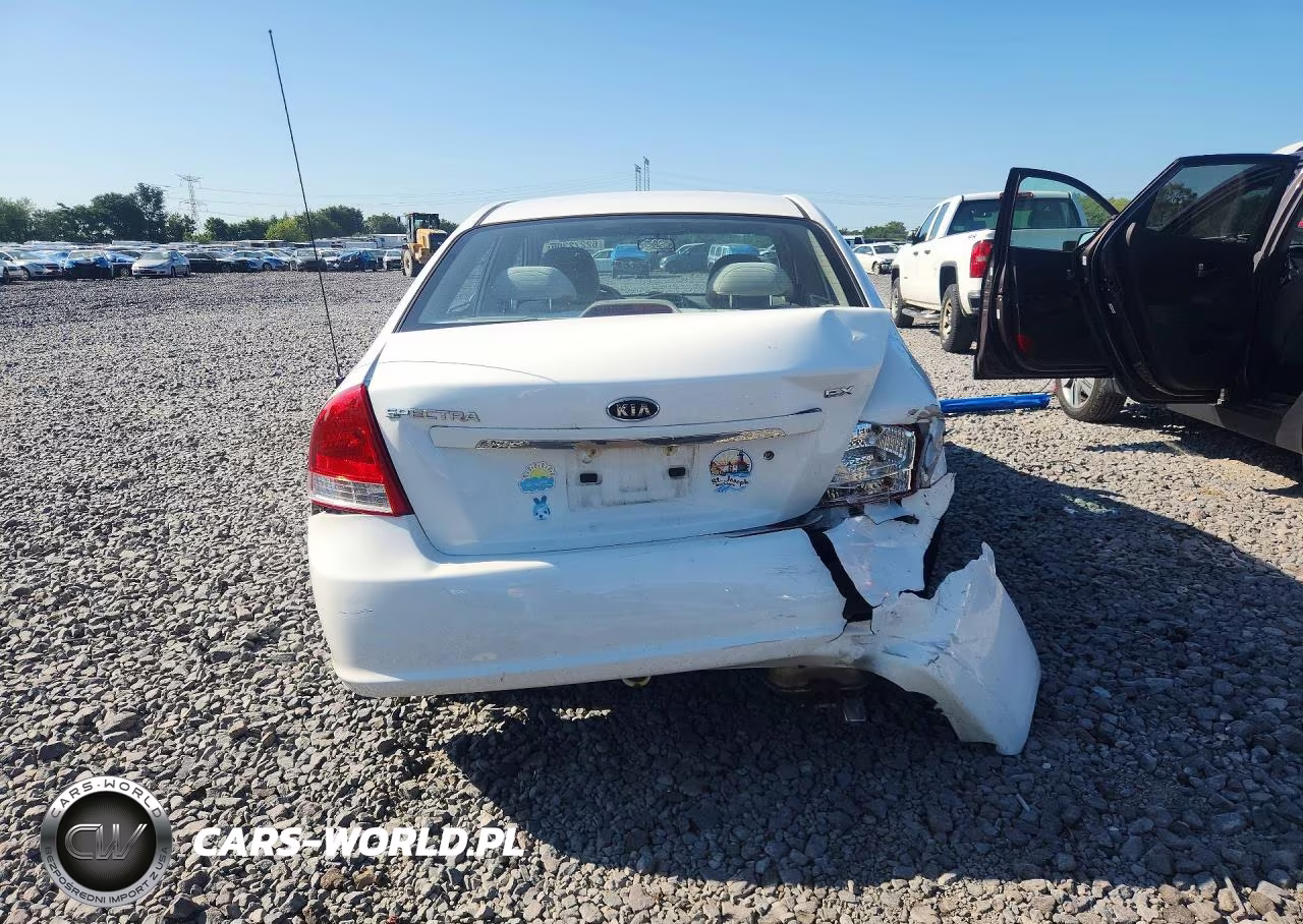2007 Kia Spectra Lx VIN:KNAFE121X75426523 - 6