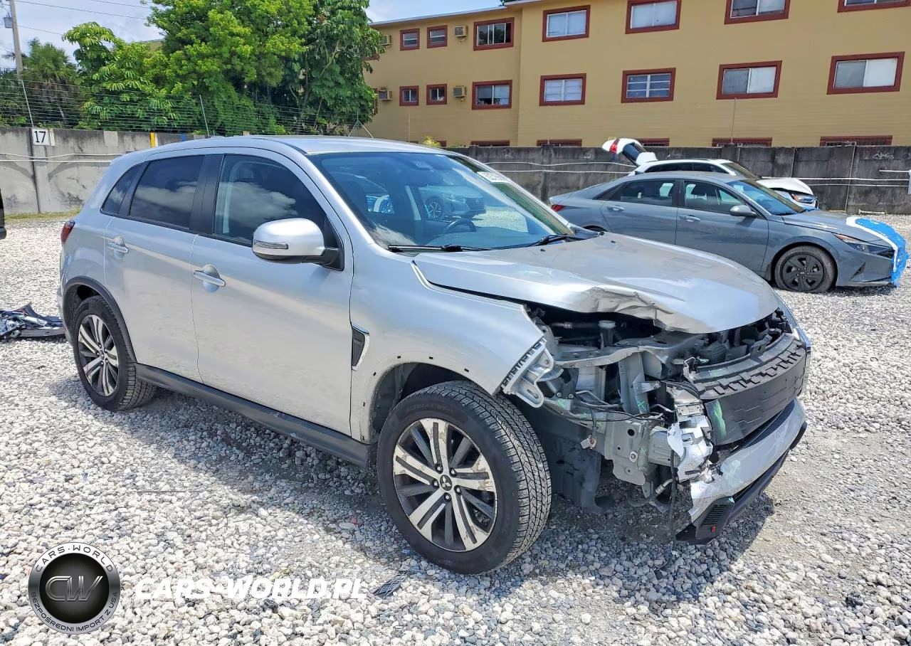 2021 Mitsubishi Outlander Sport Es VIN:JA4ARUAU7MU010584 - 4