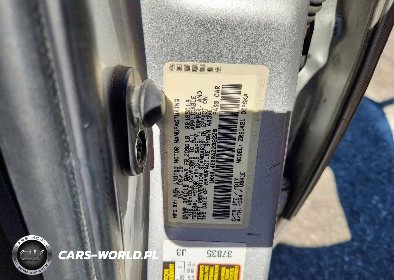 2010 Toyota Corolla S VIN:1NXBU4EE8AZ239228 - 12