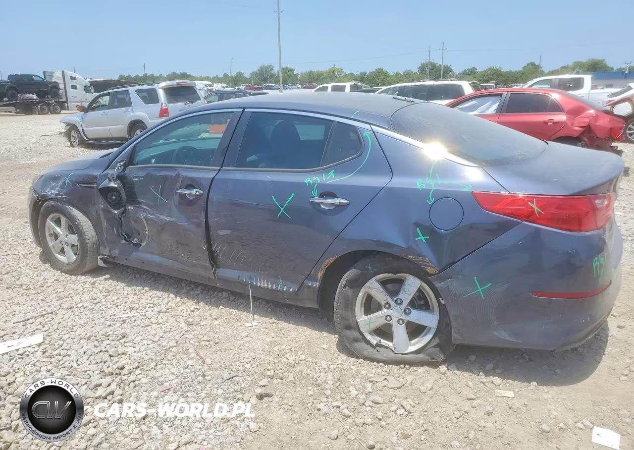 2015 Kia Optima Lx VIN:KNAGM4A74F5593344 - 2