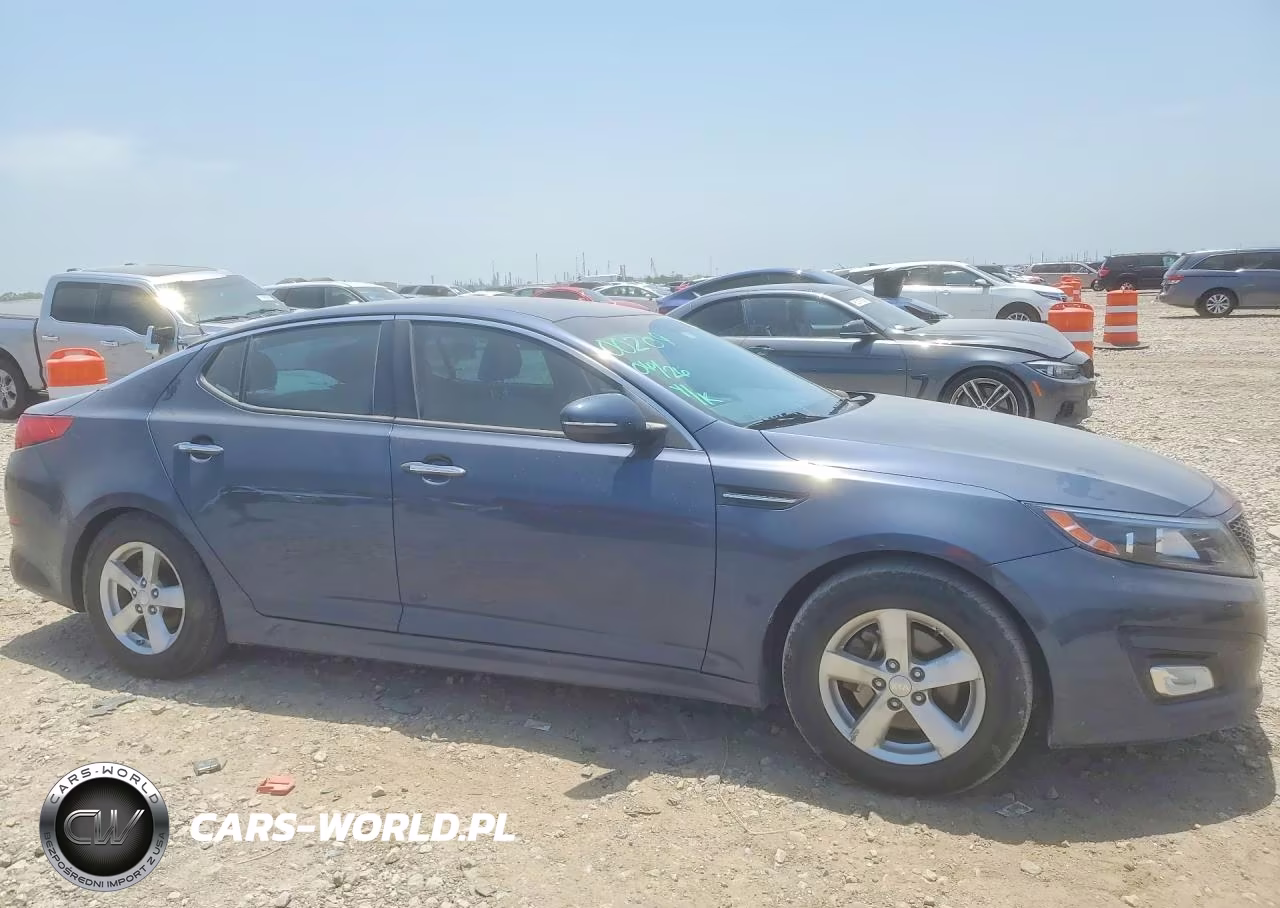 2015 Kia Optima Lx VIN:KNAGM4A74F5593344 - 4