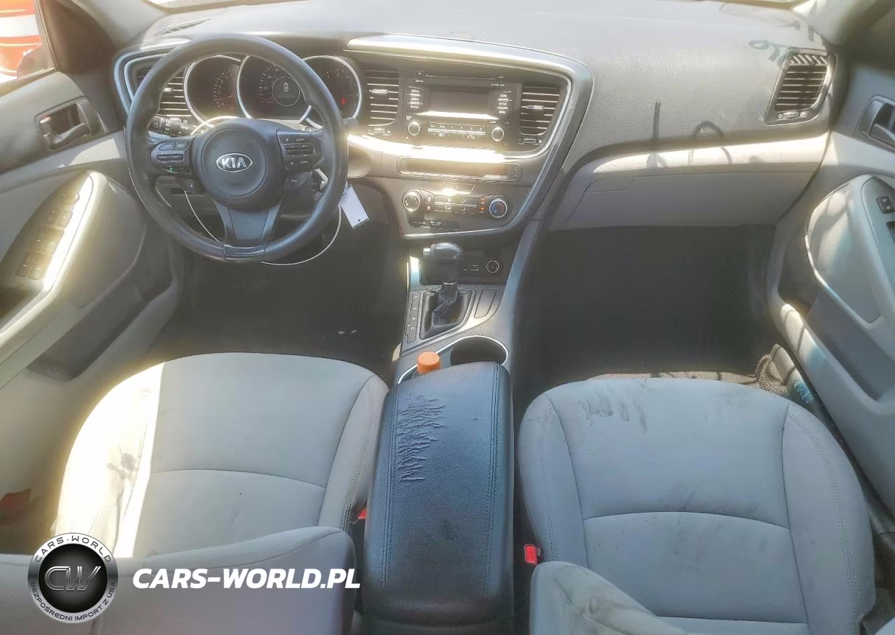 2015 Kia Optima Lx VIN:KNAGM4A74F5593344 - 8