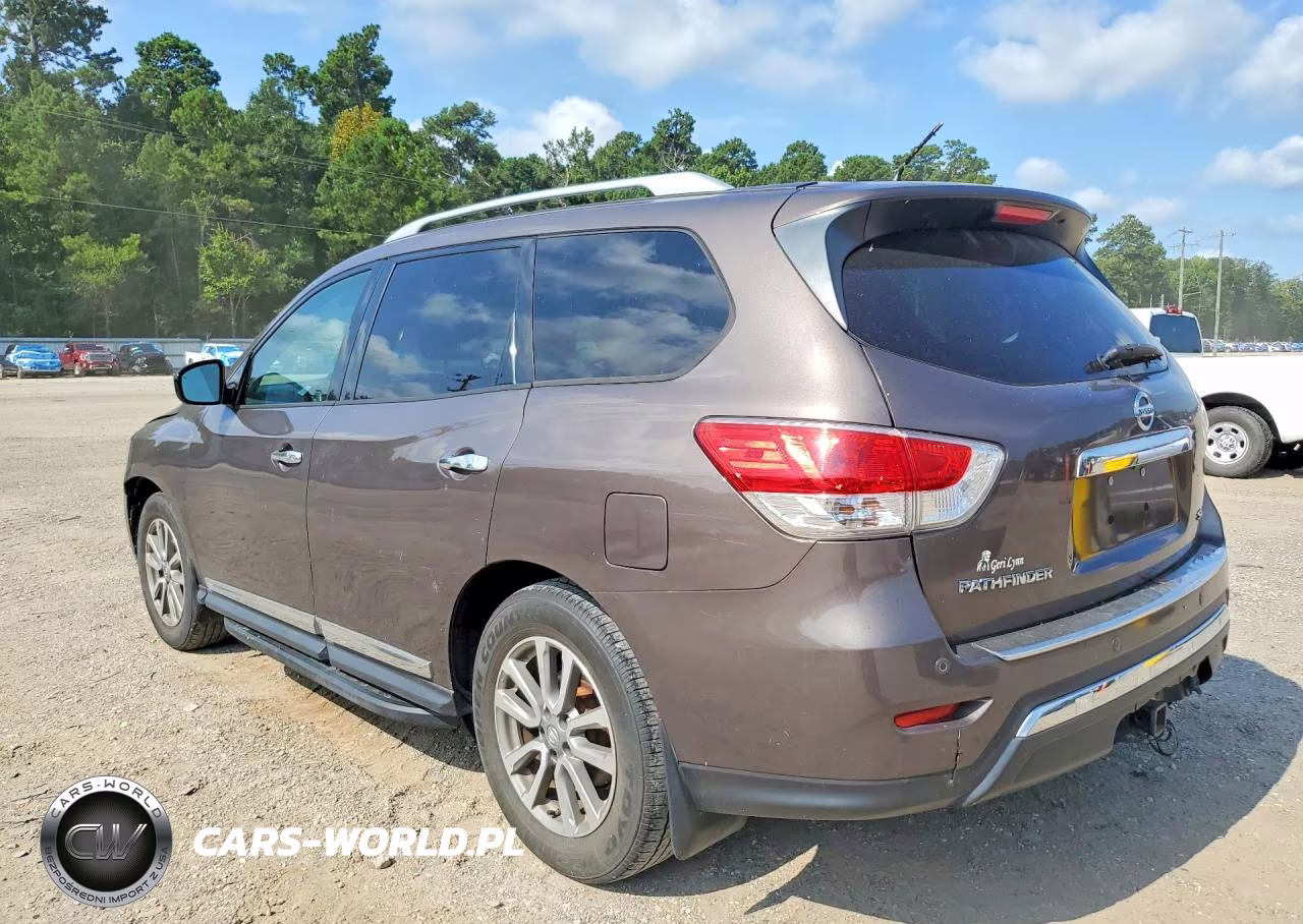2015 NISSAN PATHFINDER SL VIN:5N1AR2MNXFC689849 - 2