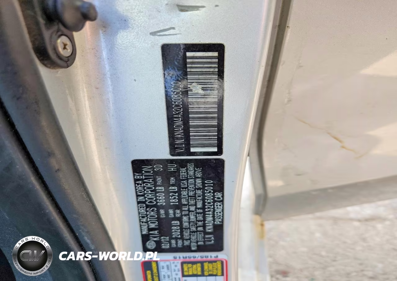2012 Kia Rio Lx VIN:KNADM4A32C6085010 - 12