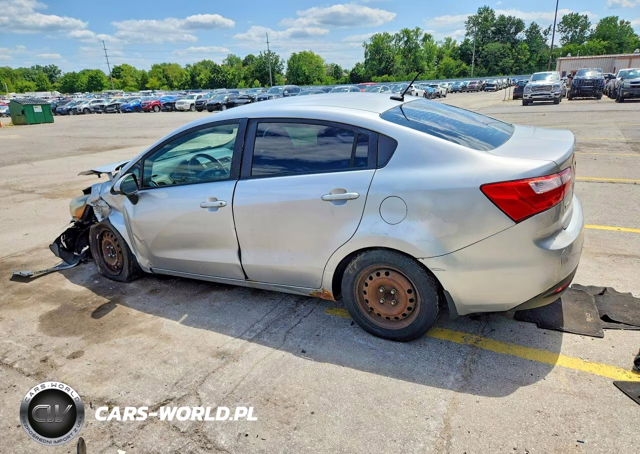 2012 Kia Rio Lx VIN:KNADM4A32C6085010 - 2