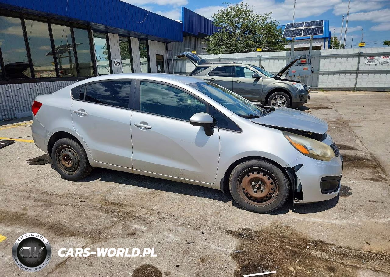 2012 Kia Rio Lx VIN:KNADM4A32C6085010 - 4