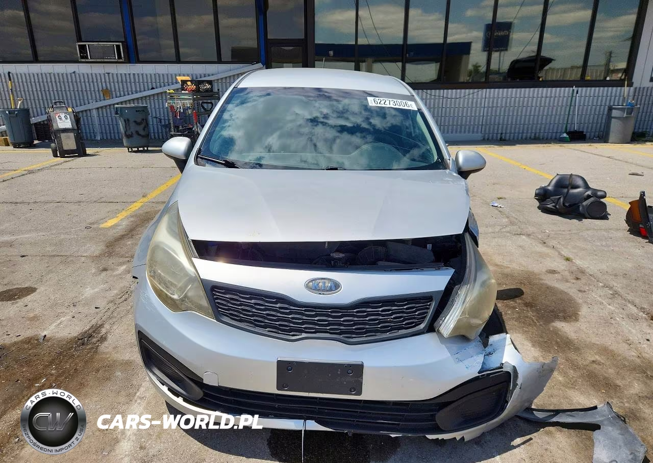 2012 Kia Rio Lx VIN:KNADM4A32C6085010 - 5