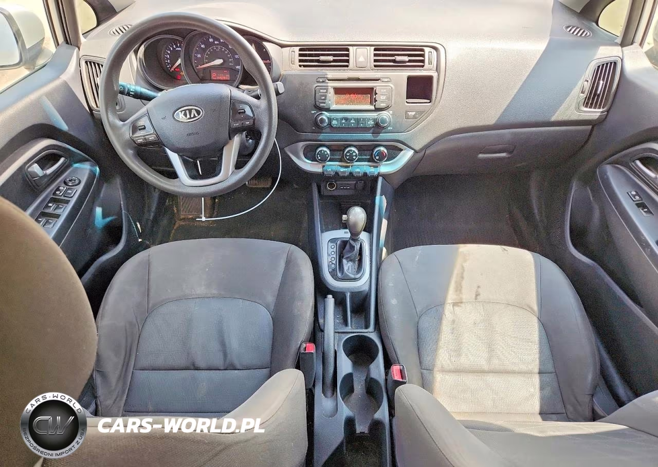 2012 Kia Rio Lx VIN:KNADM4A32C6085010 - 8