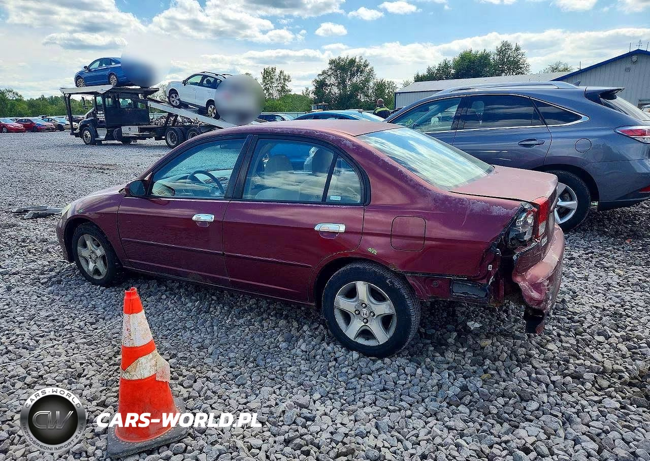 2004 Honda Civic Ex VIN:2HGES26784H508980 - 2