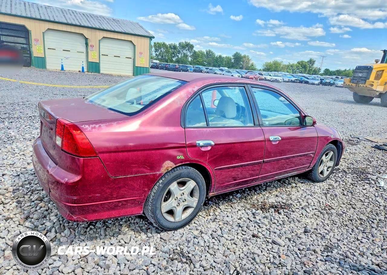 2004 Honda Civic Ex VIN:2HGES26784H508980 - 3