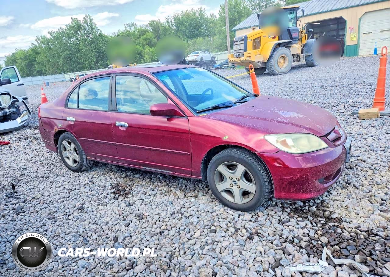 2004 Honda Civic Ex VIN:2HGES26784H508980 - 4