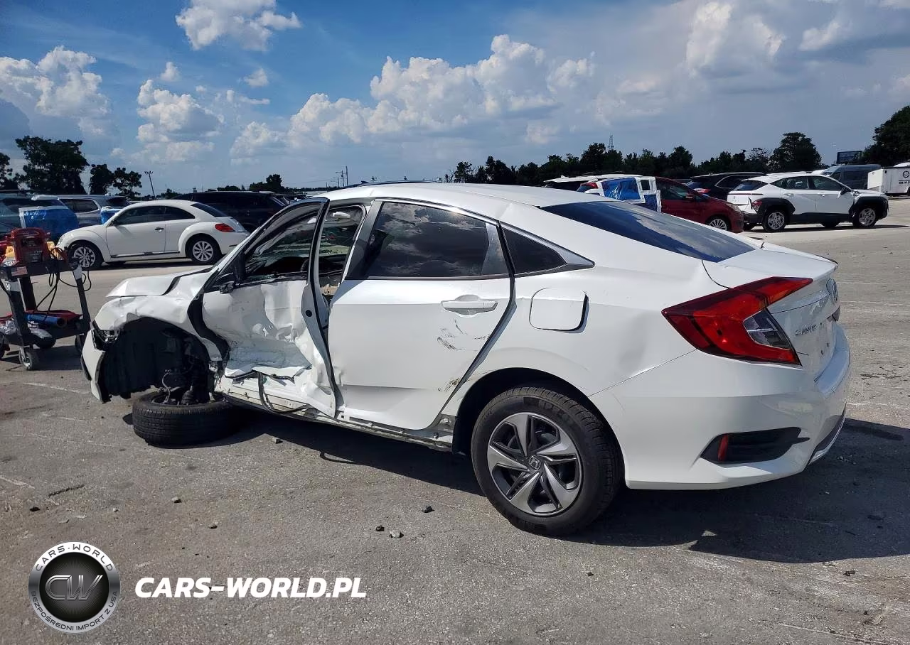 2020 Honda Civic Lx VIN:2HGFC2F61LH523456 - 2