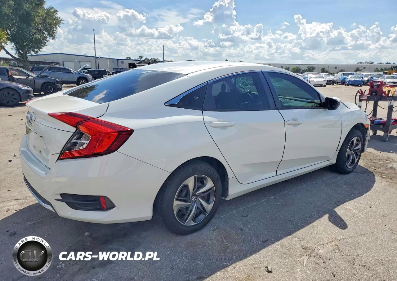 2020 Honda Civic Lx VIN:2HGFC2F61LH523456 - 3