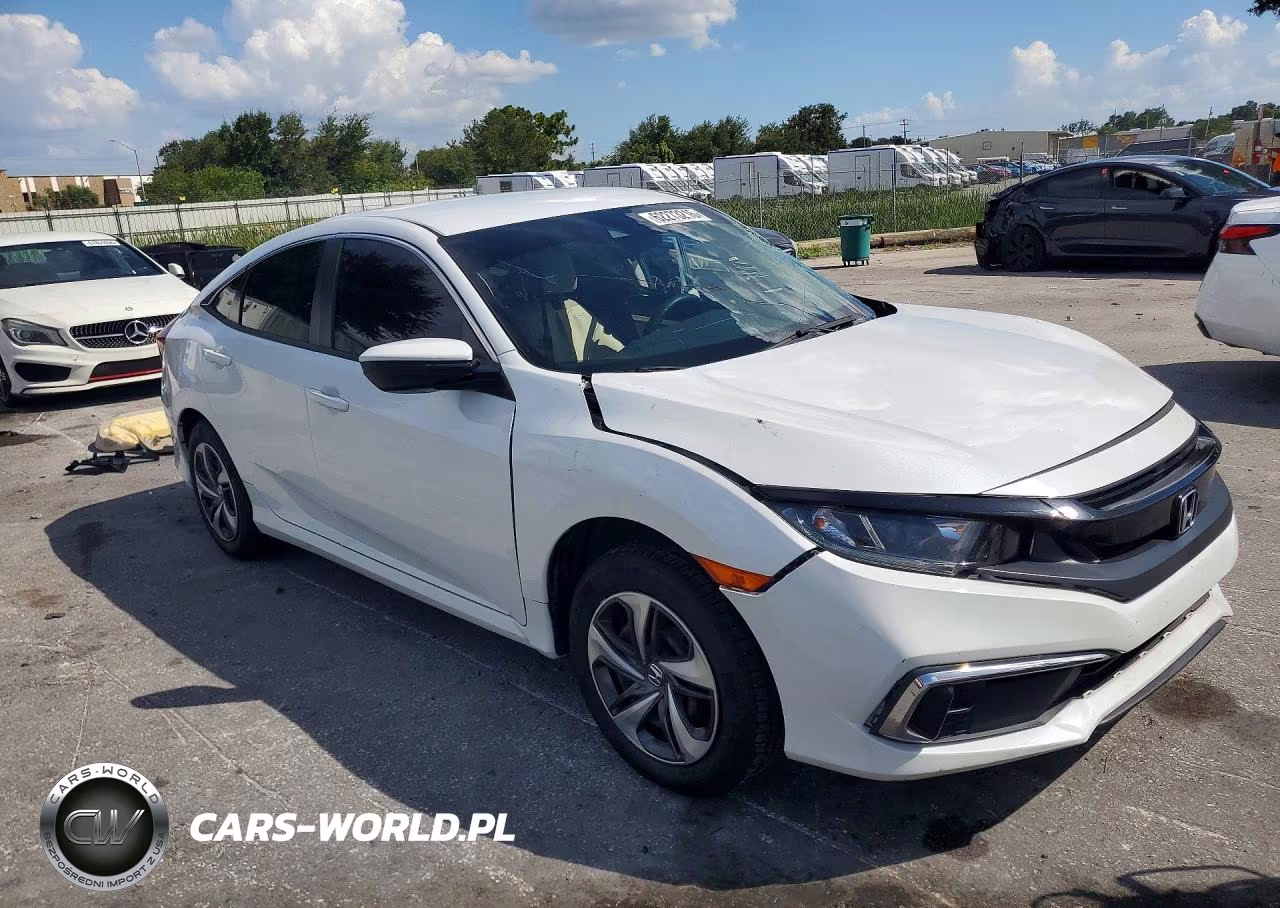 2020 Honda Civic Lx VIN:2HGFC2F61LH523456 - 4