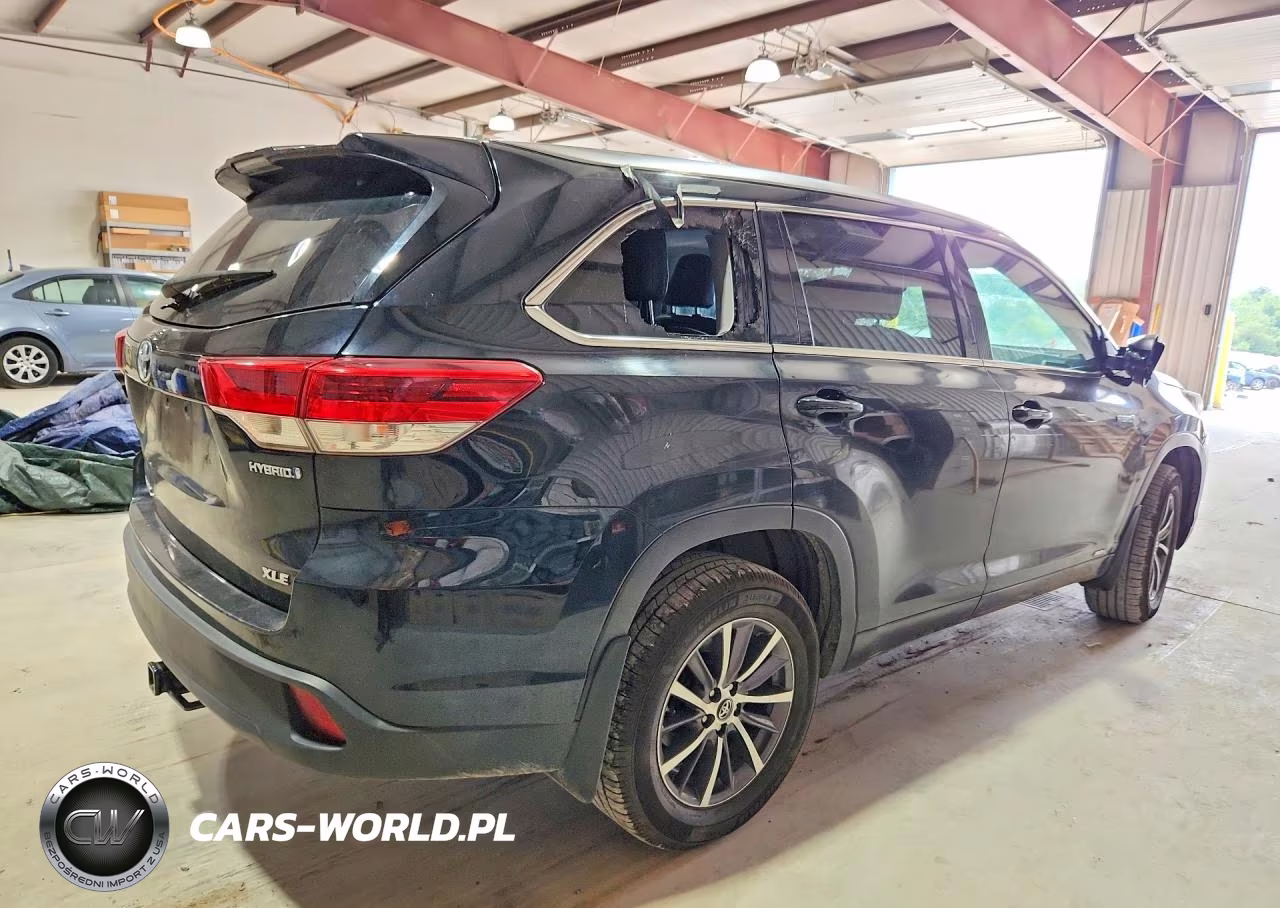 2018 Toyota Highlander Hybrid Xle VIN:5TDJGRFH3JS038418 - 3