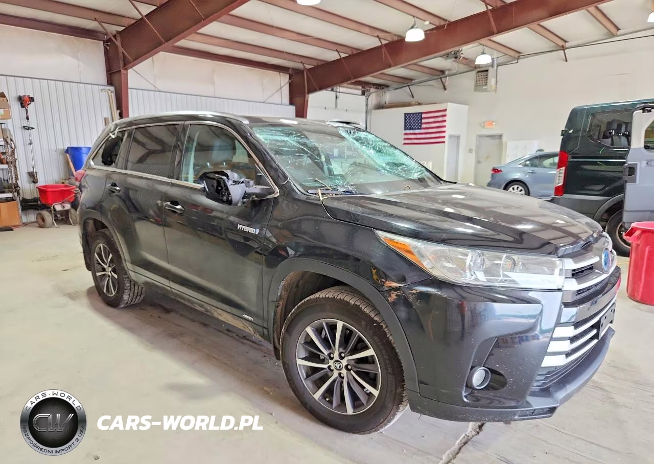 2018 Toyota Highlander Hybrid Xle VIN:5TDJGRFH3JS038418 - 4
