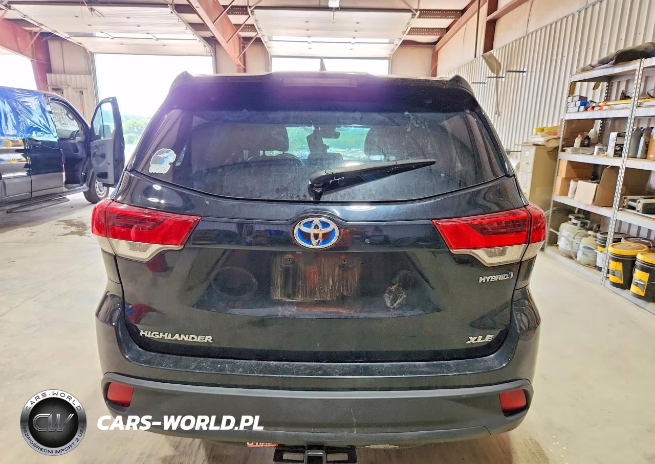 2018 Toyota Highlander Hybrid Xle VIN:5TDJGRFH3JS038418 - 6
