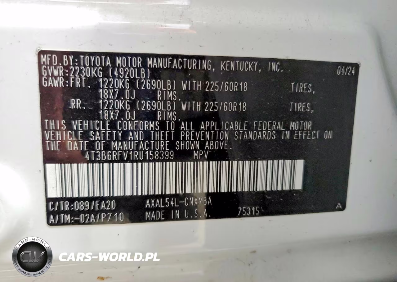 2024 Toyota Rav4 Xle Premium VIN:4T3B6RFV1RU158399 - 14