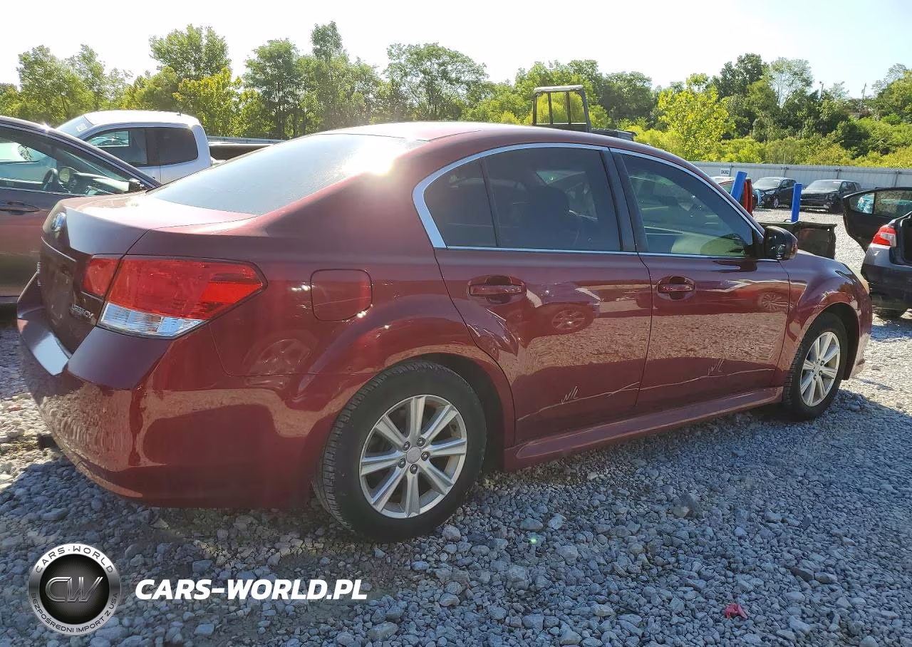 2012 Subaru Legacy 2.5I VIN:4S3BMCA68C3033865 - 3