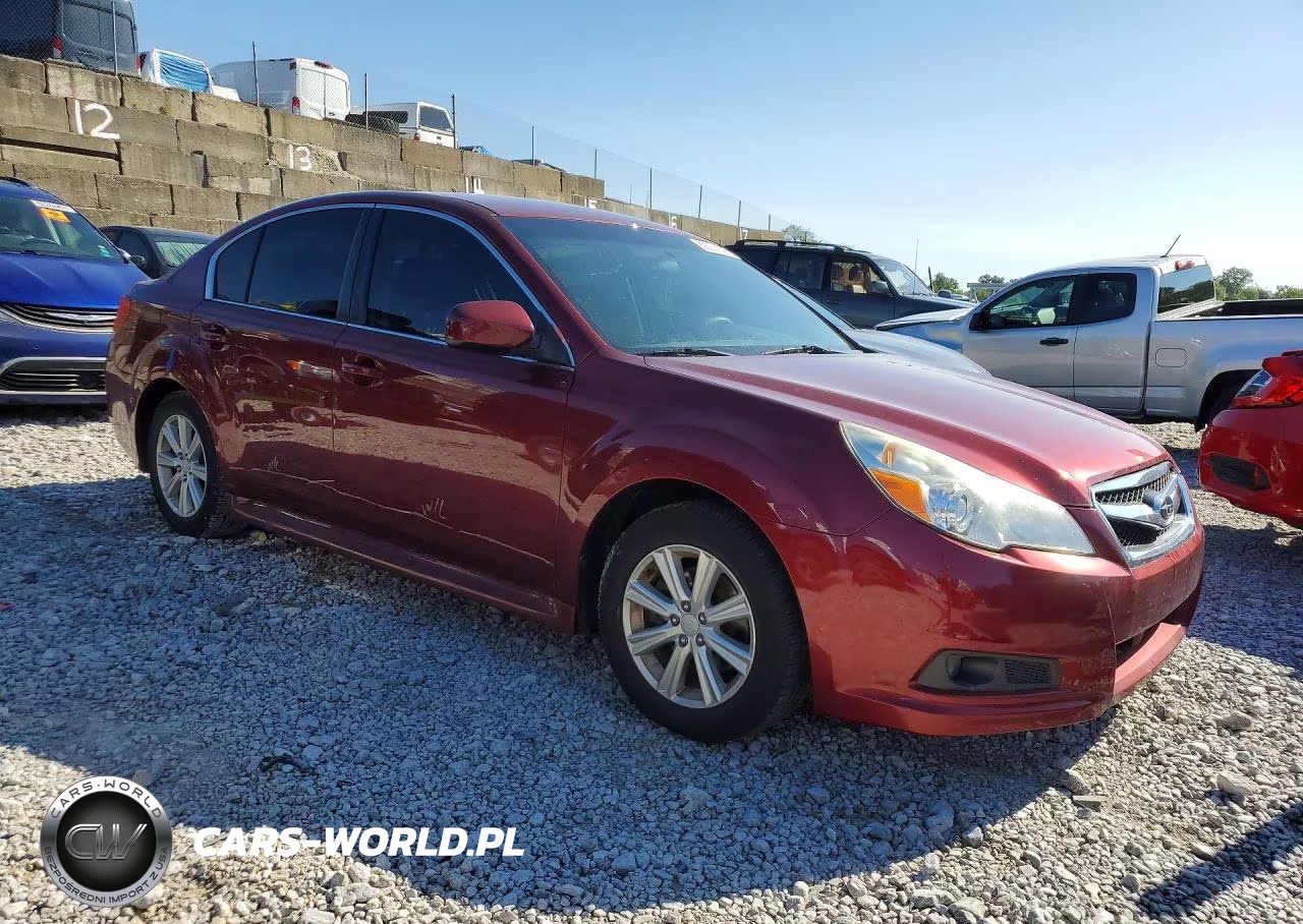 2012 Subaru Legacy 2.5I VIN:4S3BMCA68C3033865 - 4