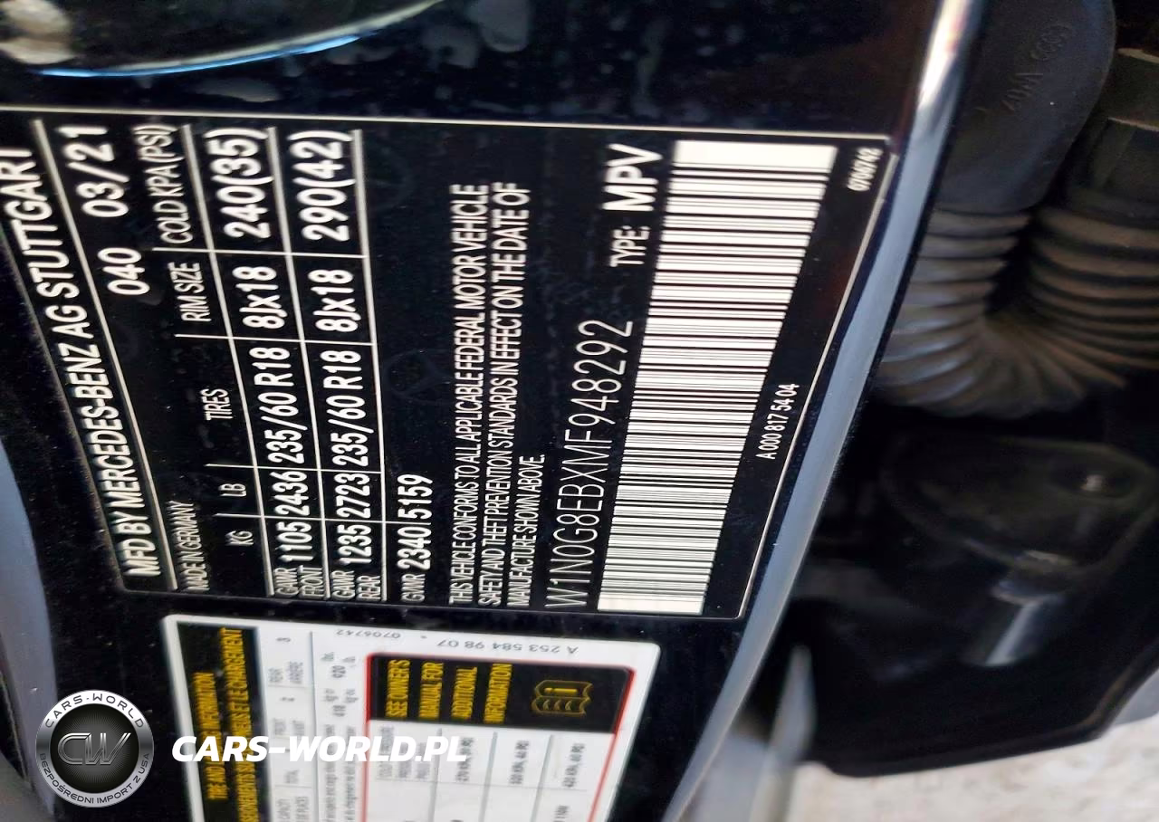 2021 Mercedes-Benz Glc 300 4Matic VIN:W1N0G8EBXMF948292 - 13