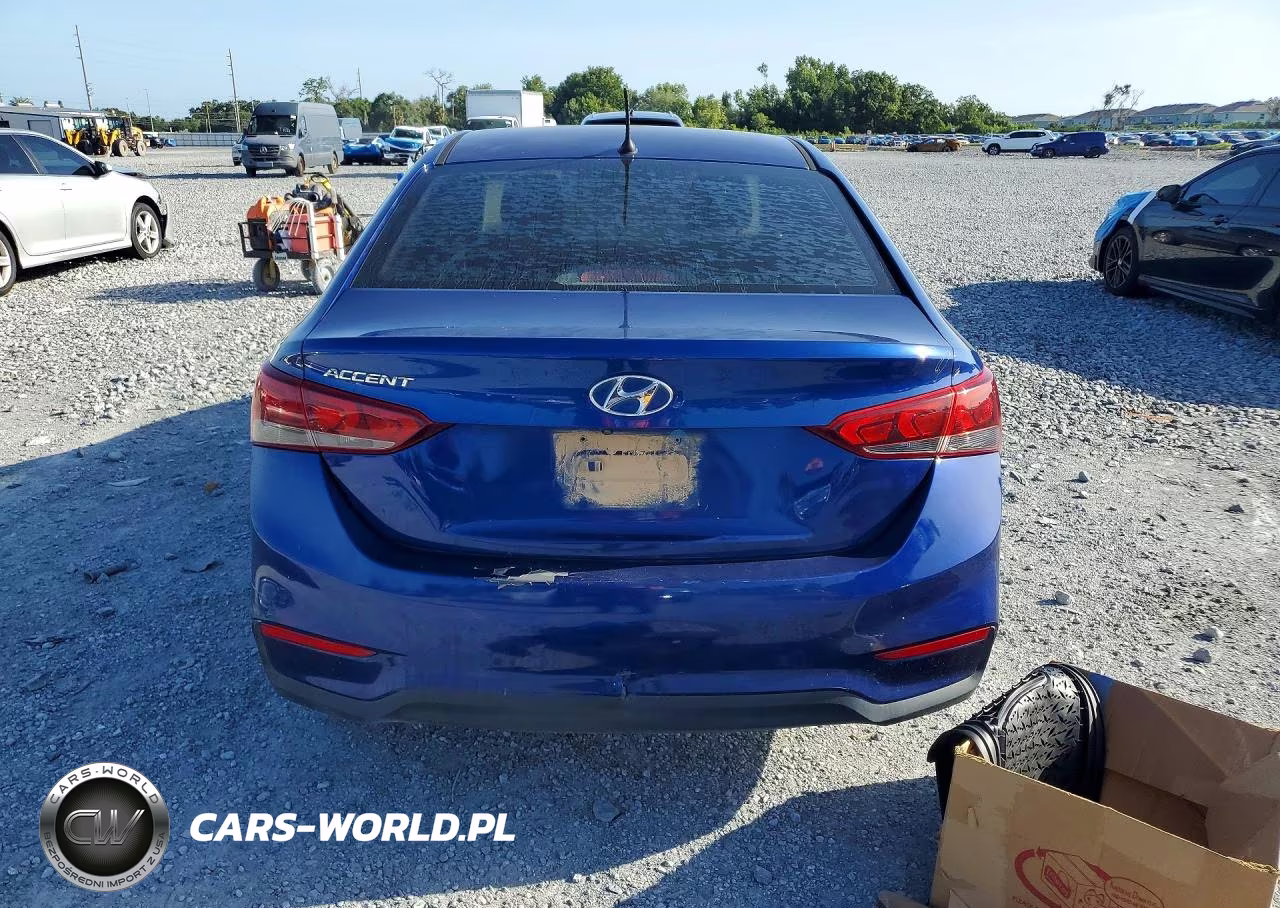 2019 Hyundai Accent Se VIN:3KPC24A33KE072165 - 6