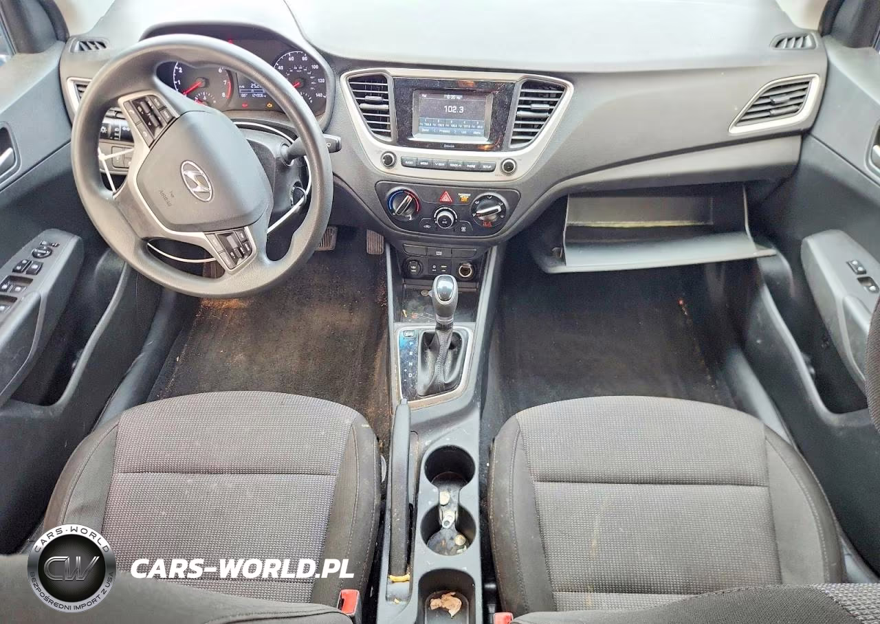 2019 Hyundai Accent Se VIN:3KPC24A33KE072165 - 8