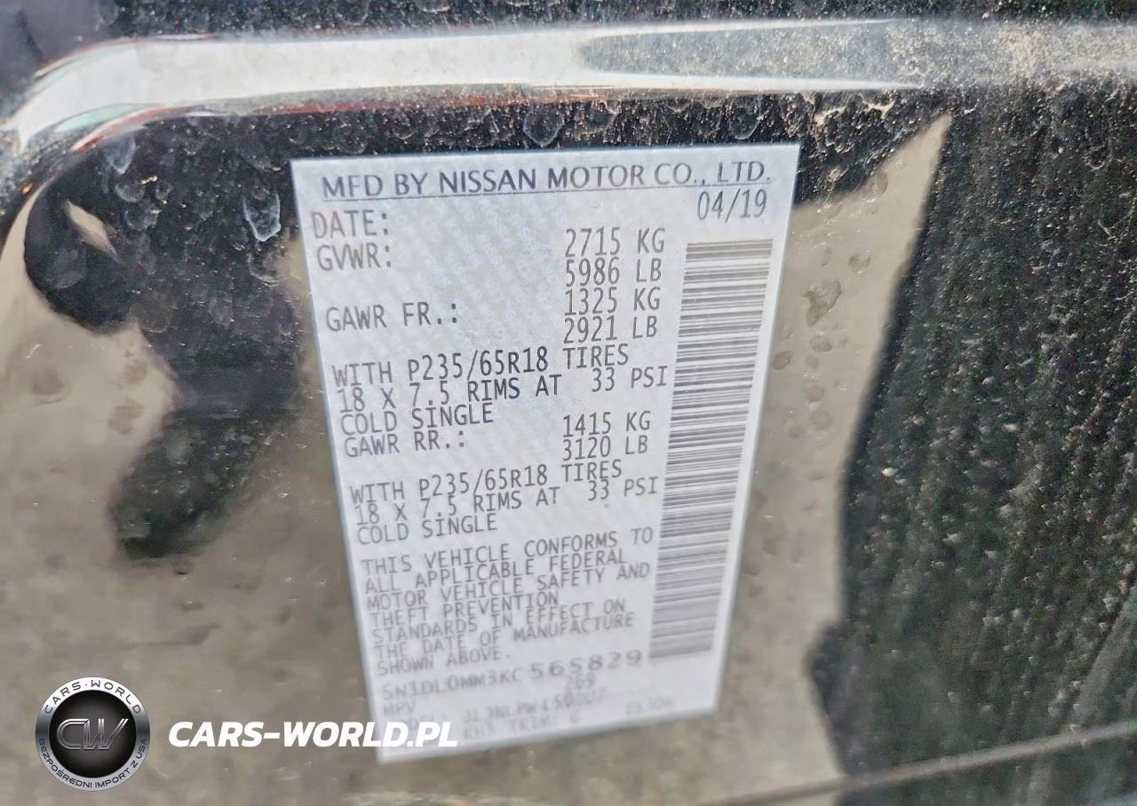 2019 Infiniti Qx60 Pure VIN:5N1DL0MM3KC565829 - 13