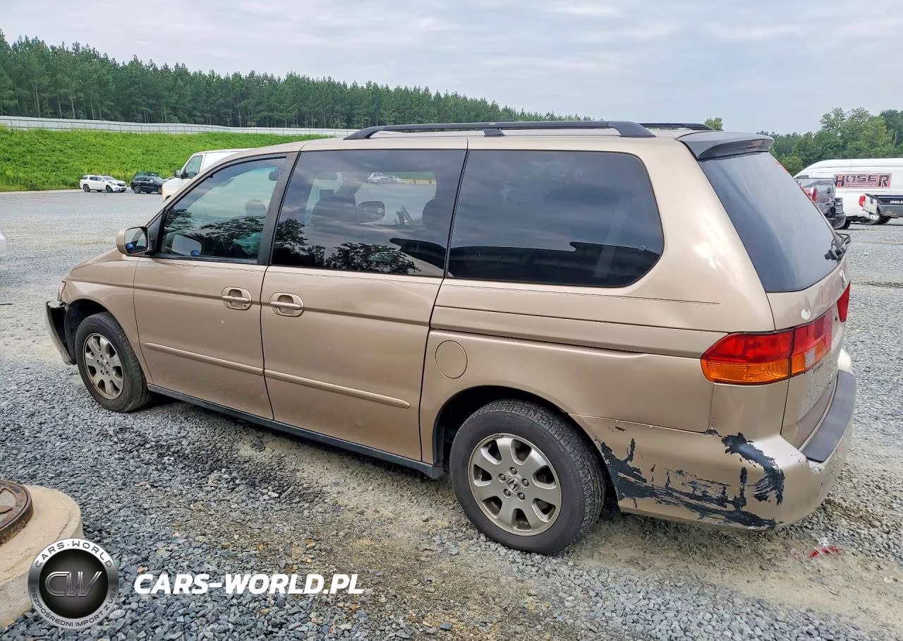 2002 Honda Odyssey Exl VIN:2HKRL18962H528932 - 2