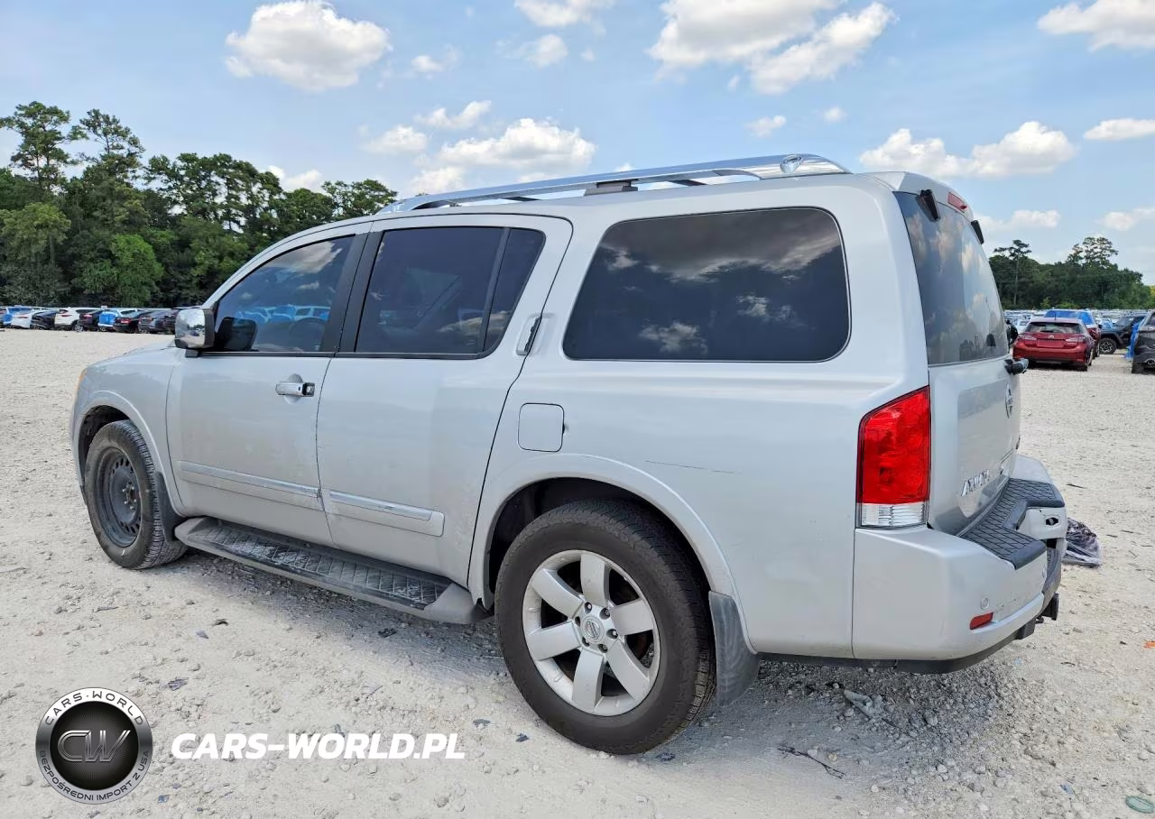 2012 Toyota Armada Sv VIN:5N1BA0ND1CN607707 - 2