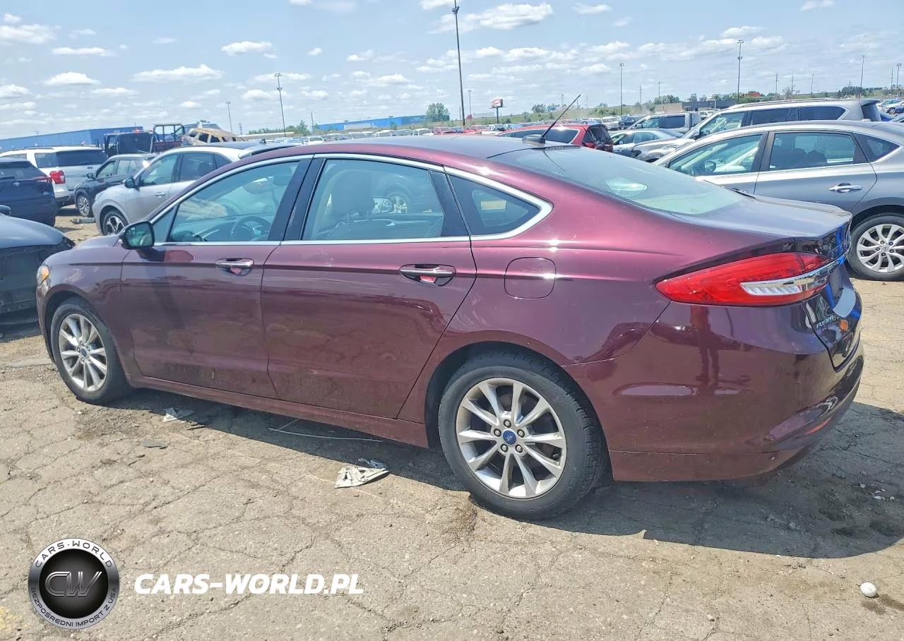 2017 Ford Fusion Se VIN:3FA6P0HD7HR186165 - 2