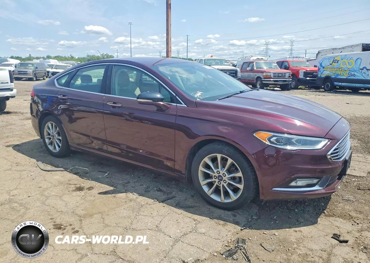 2017 Ford Fusion Se VIN:3FA6P0HD7HR186165 - 4
