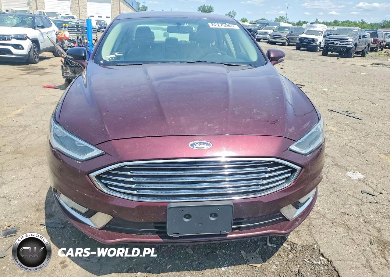 2017 Ford Fusion Se VIN:3FA6P0HD7HR186165 - 5