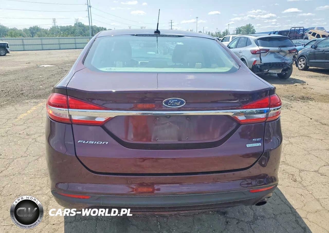 2017 Ford Fusion Se VIN:3FA6P0HD7HR186165 - 6